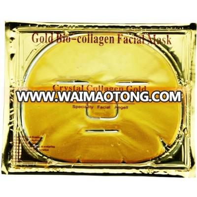 Hydrogel collagen mask crystal 24K gold facial mask with FDA approved collagen mask