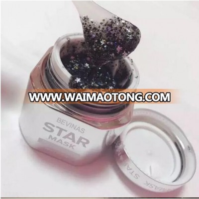 hot star mask peel off mask glitter mask