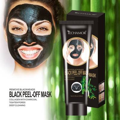 Pore Cleaning Blackhead Remover Peel off Black Facial Mask