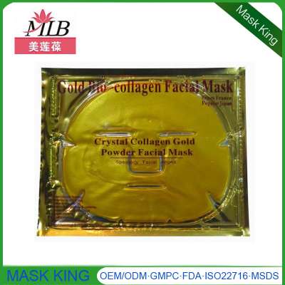 Anti Wrinkle Face Firming 24k Gold Collagen Crystal Face Lift Mask for Skin Care